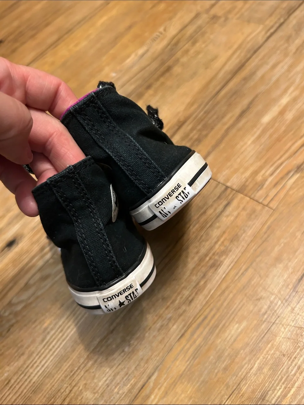 Kids Converse Black Size 8